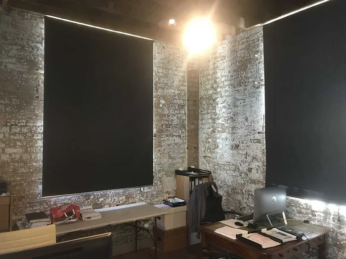 Office environment with Blockout fabric